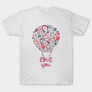 Love you doodles T-Shirt